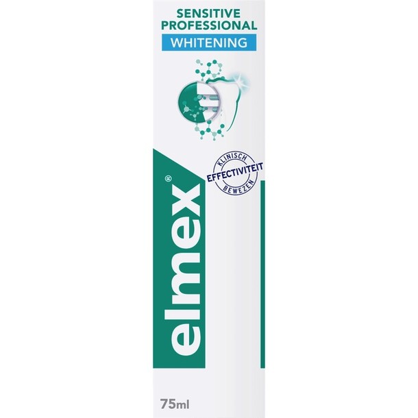 Elmex Tandpasta sensitive professional gentle whitening (75 ml)