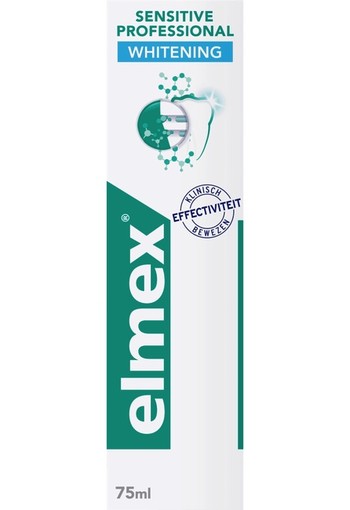 Elmex Tandpasta sensitive professional gentle whitening (75 ml)