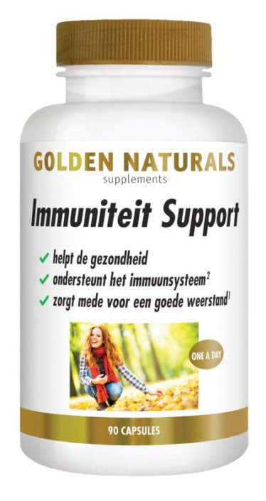 Golden Naturals Immuniteit support (90 Vegetarische capsules)