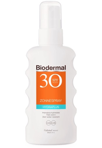 Biodermal Zonnespray hydraplus SPF30 (175 ml)