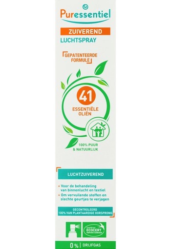 Puressentiel Zuiverende luchtspray 41 essentiele olien (200 ml)