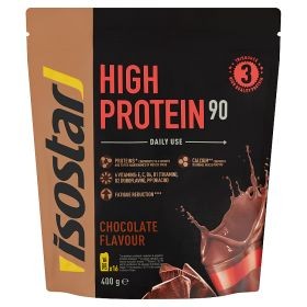 Isostar High protein 90 chocolate flavour (400 Gram)