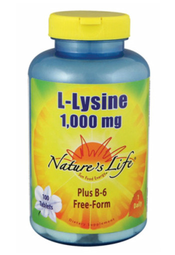 Natures Life L-lysine 1000 Mg 100tb