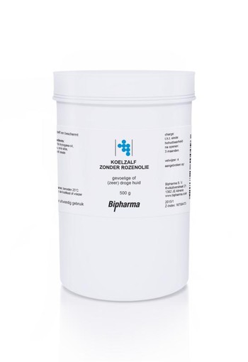 Bipharma Koelzalf zonder rozenolie (500 Gram)