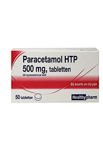 Healthypharm Paracetamol 500 mg (50 tabletten)