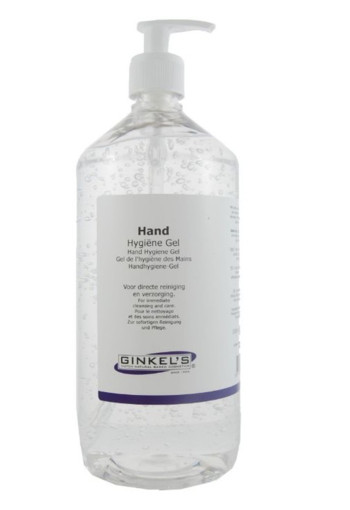 Ginkel's Hand hygiene gel met pomp (1 Liter)