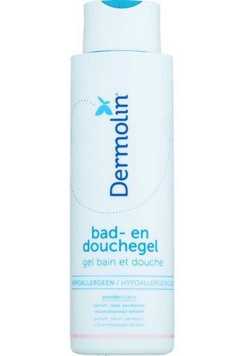 Dermolin Hypoallergeen Bad- En Douchegel 400 ML gel