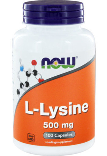 Now L-lysine 500 Mg 100ca