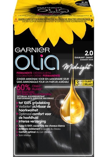 Olia 2.0 Black Diamond | Haarverf Garnier Olia