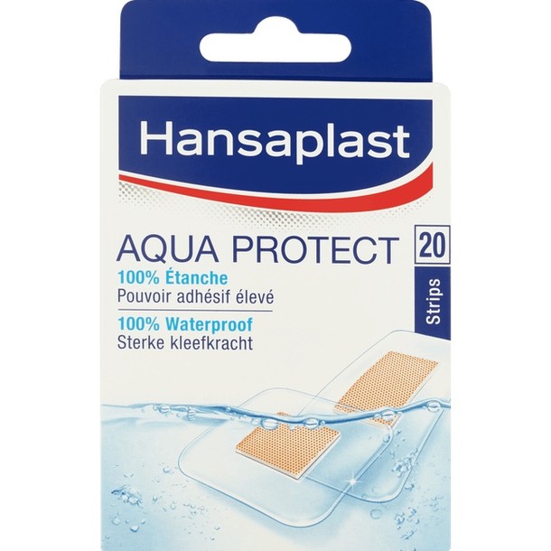 Hansaplast Aqua protect strips (20 Stuks)