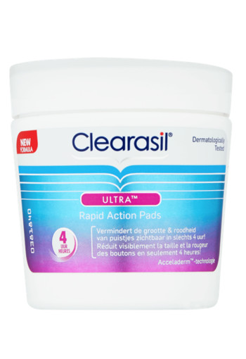 Clearasil Ultra Rapid Action Pads 65 stuks