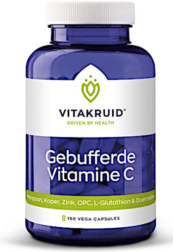 Vitakruid Gebufferde Vitamine C (150 Vegetarische capsules)