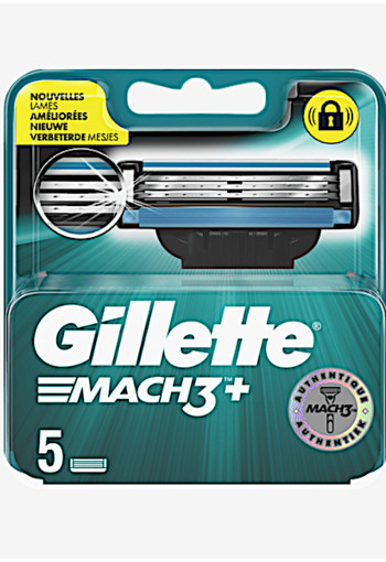 Gillette Mach3+ Scheermesjes 5 stuks