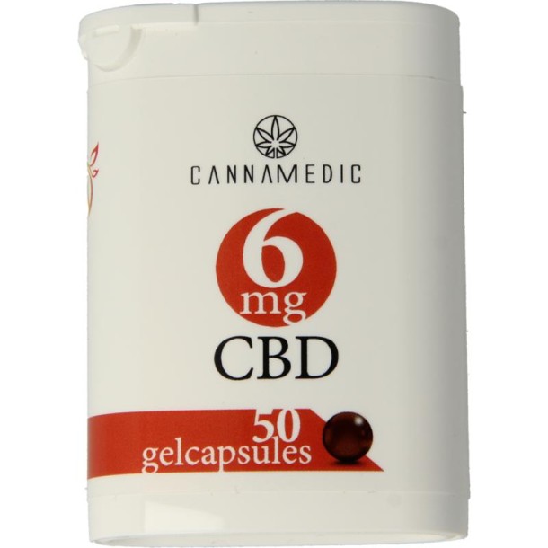 Cannamedic CBD Capsules nr. 16 6mg (50 Capsules)