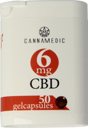 Cannamedic CBD Capsules nr. 16 6mg (50 Capsules)