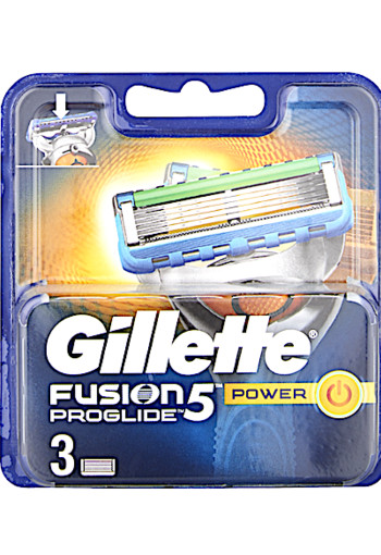 Gillette Fusion ProGlide Power Scheermesjes 3 stuks