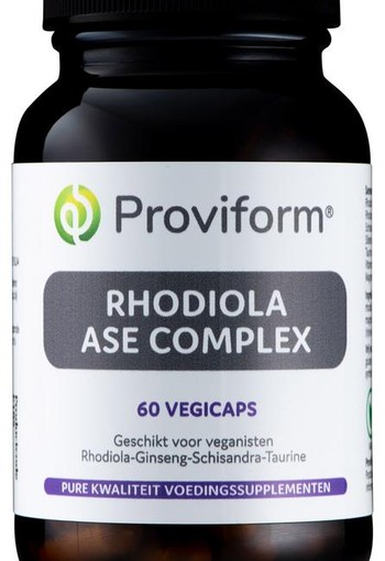 Proviform Rhodiola ASE complex (60 Vegetarische capsules)