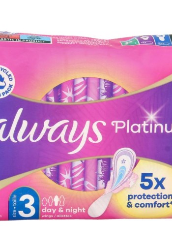 Always Maandverband platinum ultra night (8 stuks)