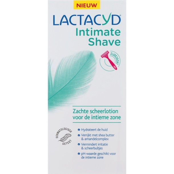 Lactacyd intimate shave - 200 ml scheerlotion voor de uitwendige intieme zone