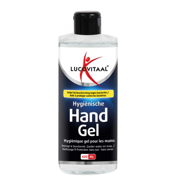 Lucovitaal Hygiënische Handgel 400 ml (4 stuks)