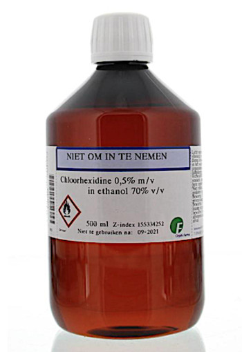 Orphi Chloorhexidine 0.5% in alcohol 70% (500 Milliliter)