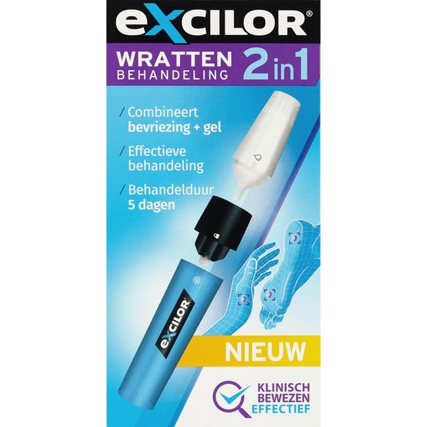 Excilor Wrattenbehandeling 2-in-1 / 1 stuk stick