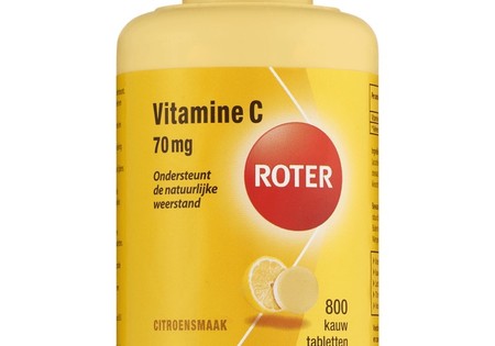 Roter Vitamine C 70mg Kauwtabletten 800 stuks