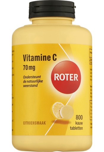 Roter Vitamine C 70mg Kauwtabletten 800 stuks