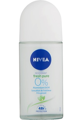 NIVEA Pure & Natural Anti-Transpirant Roll-On 50 ML stick