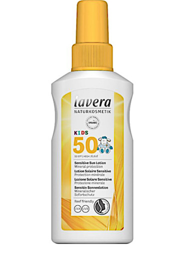 Lavera Zonnebrand/lotion solaire kids SPF50 EN-FR-IT-DE (100 Milliliter)