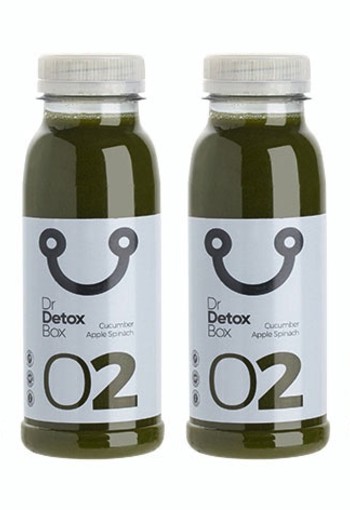 DETOX | Komkommer Spinazie Sap Nº2 - 6-Pack