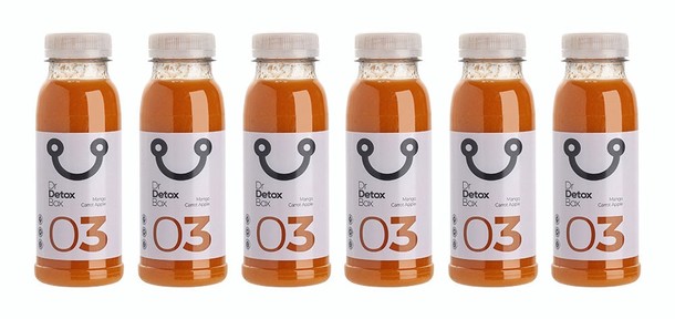 DETOX | Mango Wortel Appel Sap Nº3 - 6-Pack