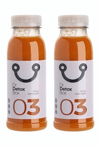 DETOX | Mango Wortel Appel Sap Nº3 - 6-Pack