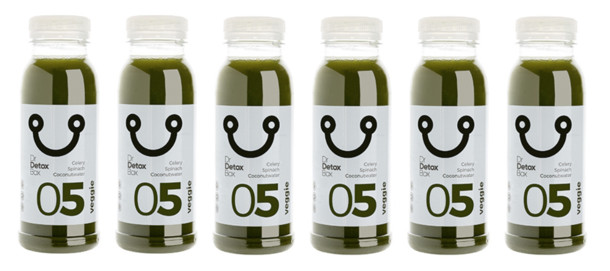 DETOX | Spinazie Selderij Kokoswater - Veggie Nº5 - 6-Pack