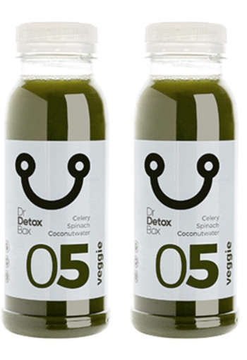 DETOX | Spinazie Selderij Kokoswater - Veggie Nº5 - 6-Pack