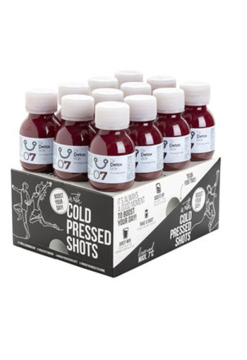 DETOX | Granaatappelsap Shot Box - 12 verse sapjes