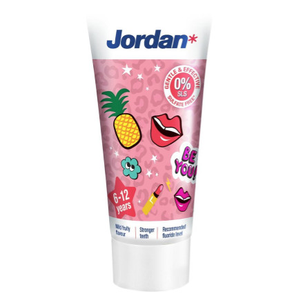 Jordan Tandpasta junior 6-12 jaar (50 Milliliter)