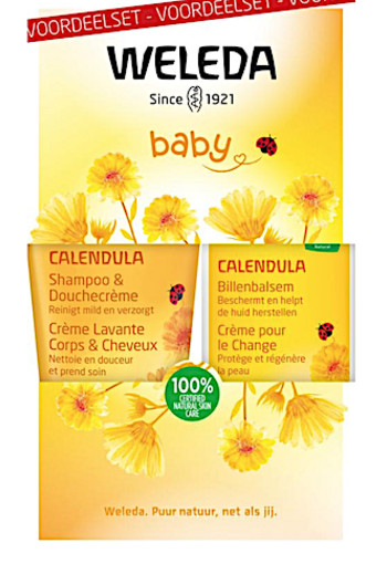 Weleda Calendula baby billenbalsem voordeelset (1 Set)