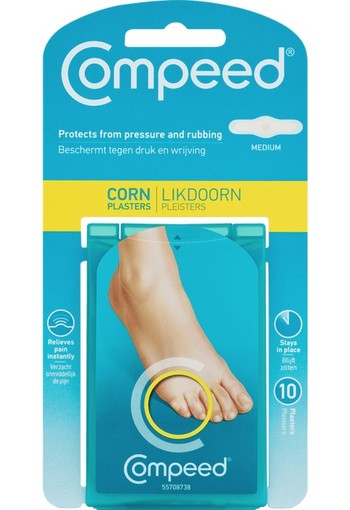 Compeed Likdoornpleister M (10st)