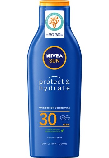 Nivea Sun protect & hydrate zonnemelk SPF30 200 ml