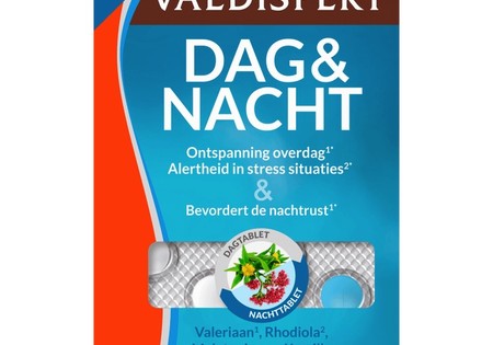 Valdispert Dag & nacht 60 tabletten