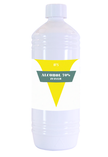 BT's Alcohol 70% zuiver (1 Liter)