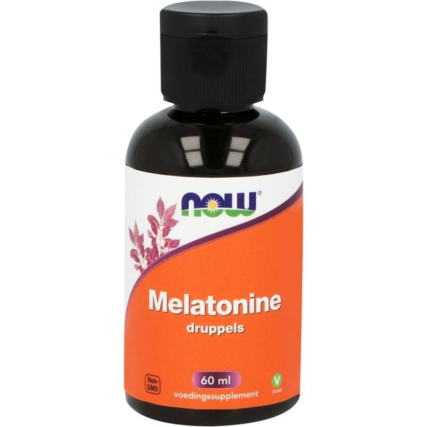 NOW Melatonine 149 mcg druppels (60 Milliliter)