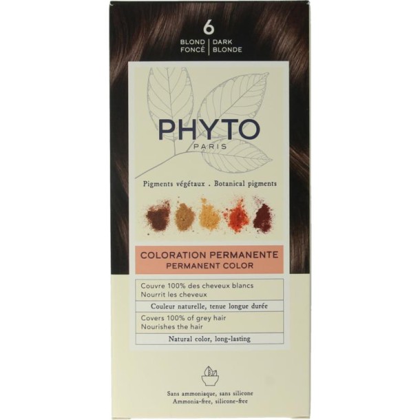 Phyto Paris Phytocolor blond fonce 6 (1 Stuks)