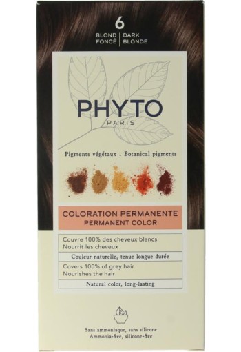 Phyto Paris Phytocolor blond fonce 6 (1 Stuks)