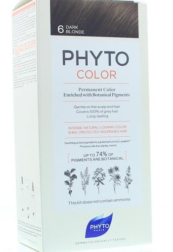 Phyto Paris Phytocolor blond fonce 6 (1 Stuks)