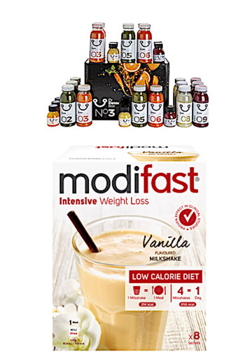 3 x GRATIS Modifast Modifast Milkshake Vanilla Flavoured 440 g Doos + 3 Dagen Detox Sapkuur - DrDetoxBox N°3