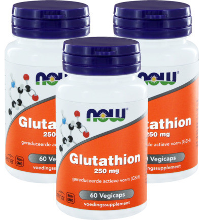 Now L-glutathion 250 Mg Trio 3x 60cap