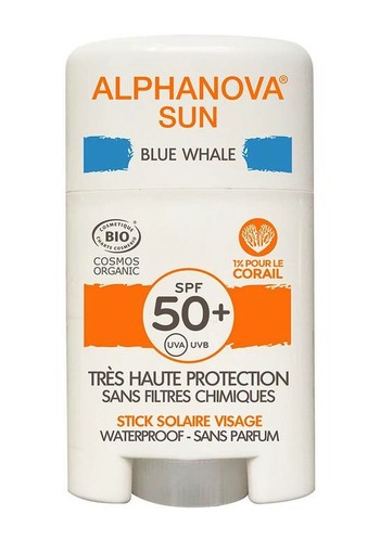 Alphanova Sun Sun stick face blue SPF50+ (12 Gram)