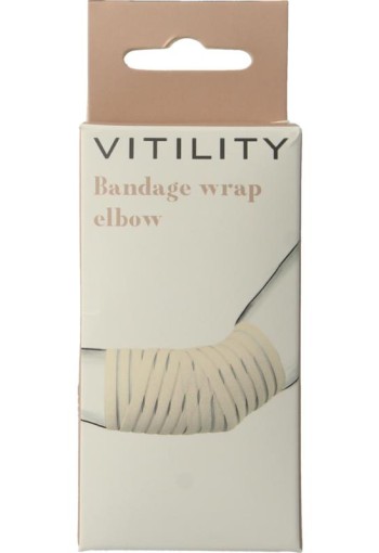 Vitility Bandage elleboog wrap H&F (1 Stuks)